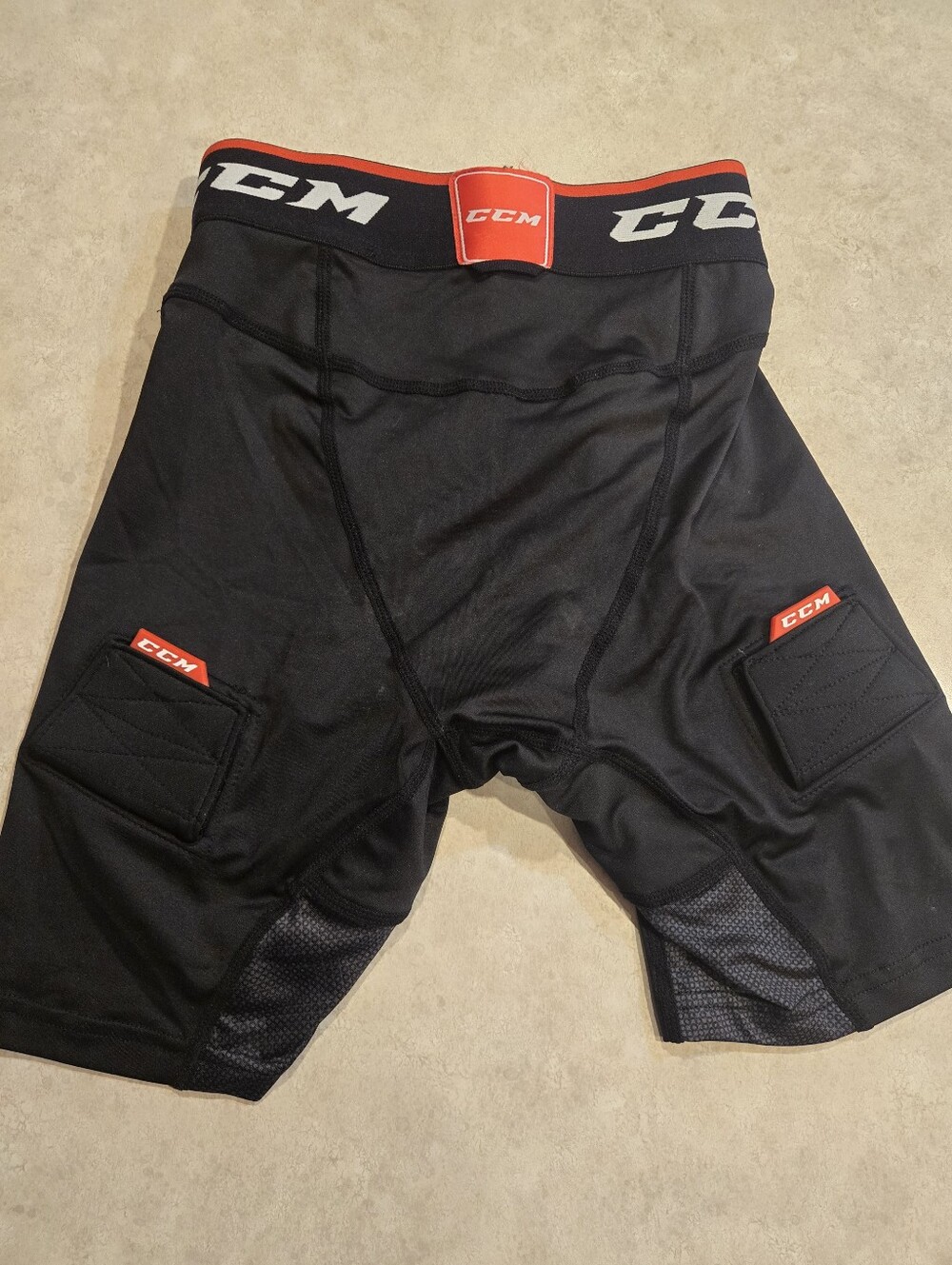 CCM Women's Hockey Compression Shorts With Jill. Size Small. - Picture 2 of 5